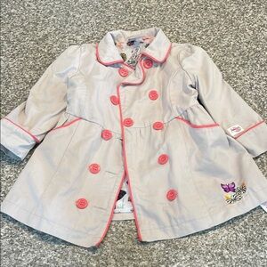 Girls Disney Animators Collection Pea Coat size 3